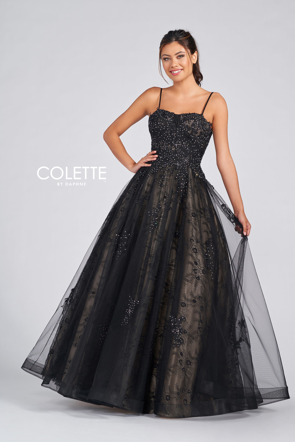 Full size Style CL12248 Colette by Daphne #0 Black/Nude picture
