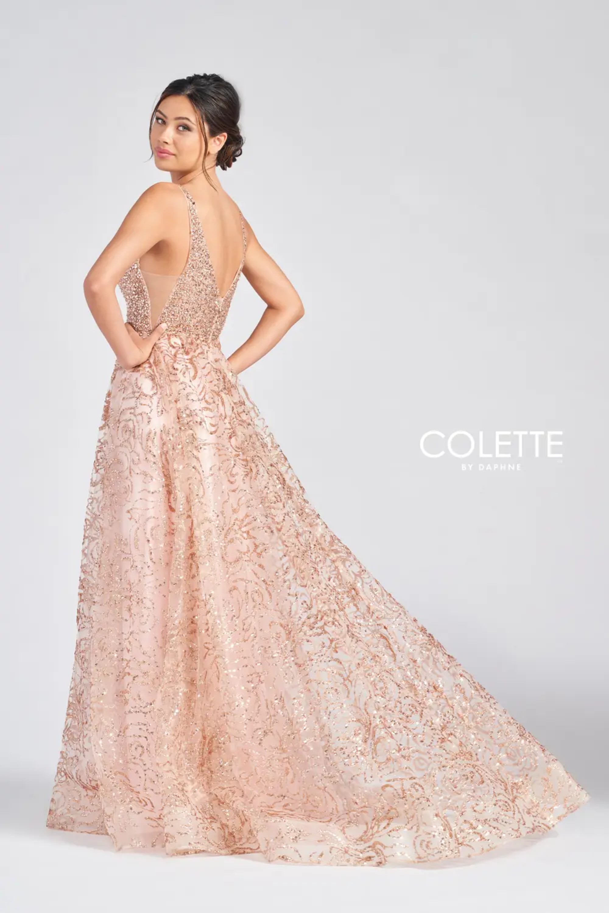 Full size Style CL12257 Colette by Daphne #$2 default Blush/Rose Gold picture