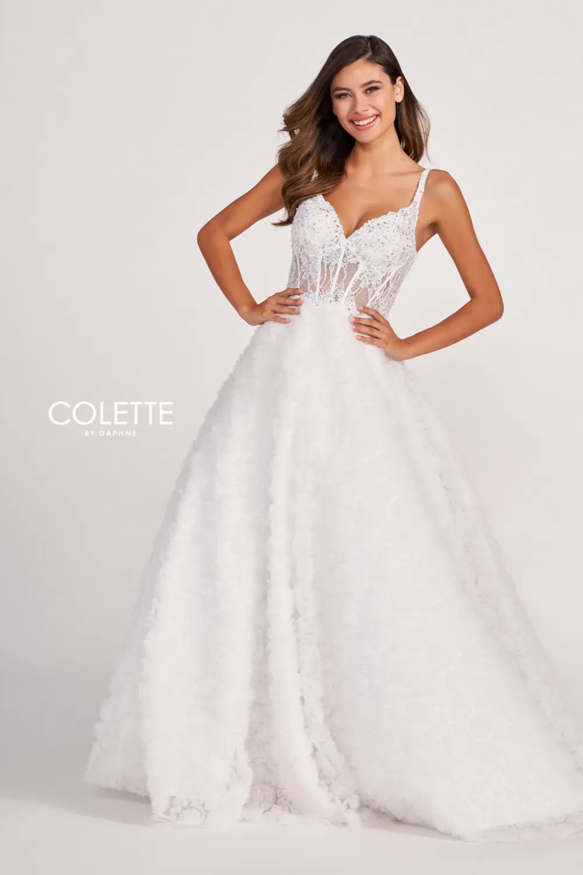 Full size Style CL2000 Colette by Daphne #4 Diamond White picture