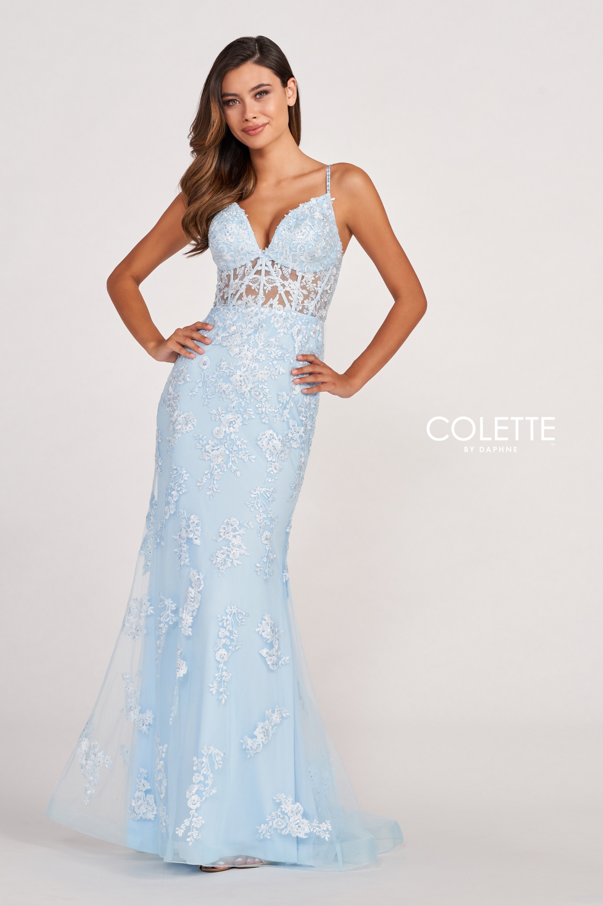 Full size Style CL2007 Colette by Daphne #4 Powder Blue picture