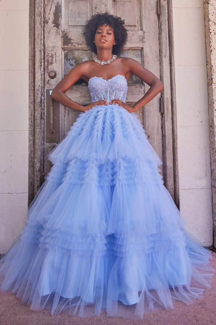 Periwinkle sweet 16 dresses sales
