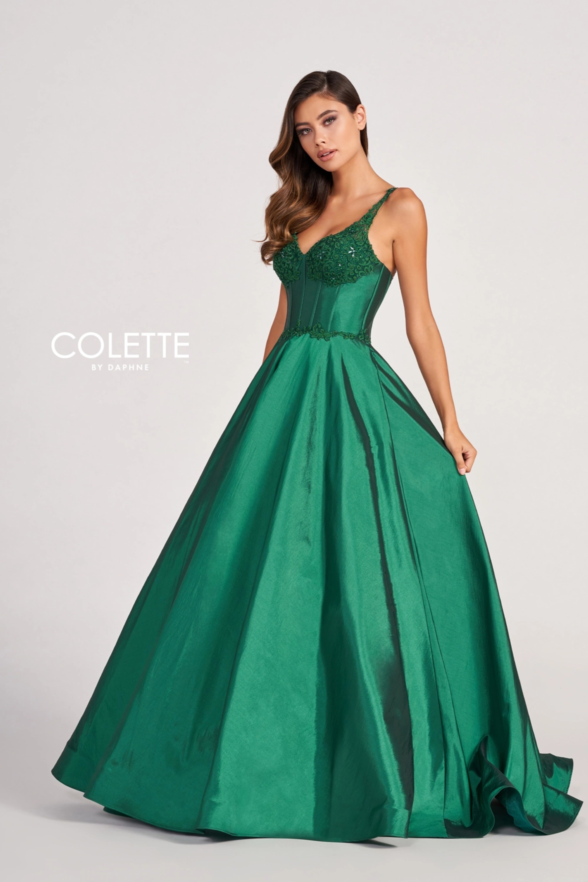 Full size Style CL2032 Colette by Daphne #$0 default Emerald picture