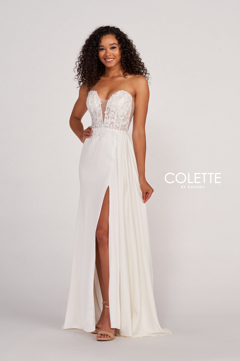 Full size Style CL2053 Colette by Daphne #$4 Diamond White picture