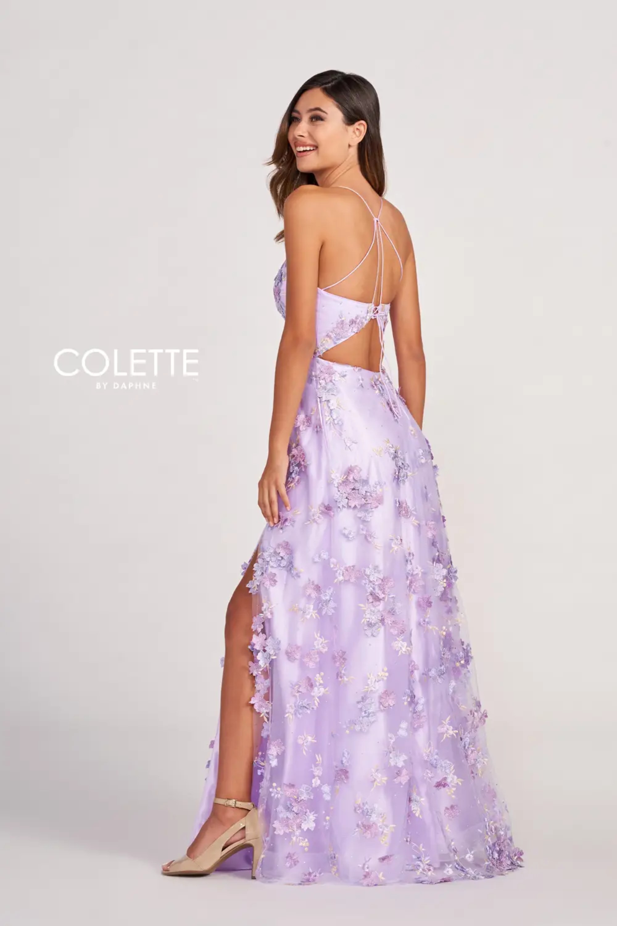 Full size Style CL2056 Colette by Daphne #$3 Lavender/Multi picture