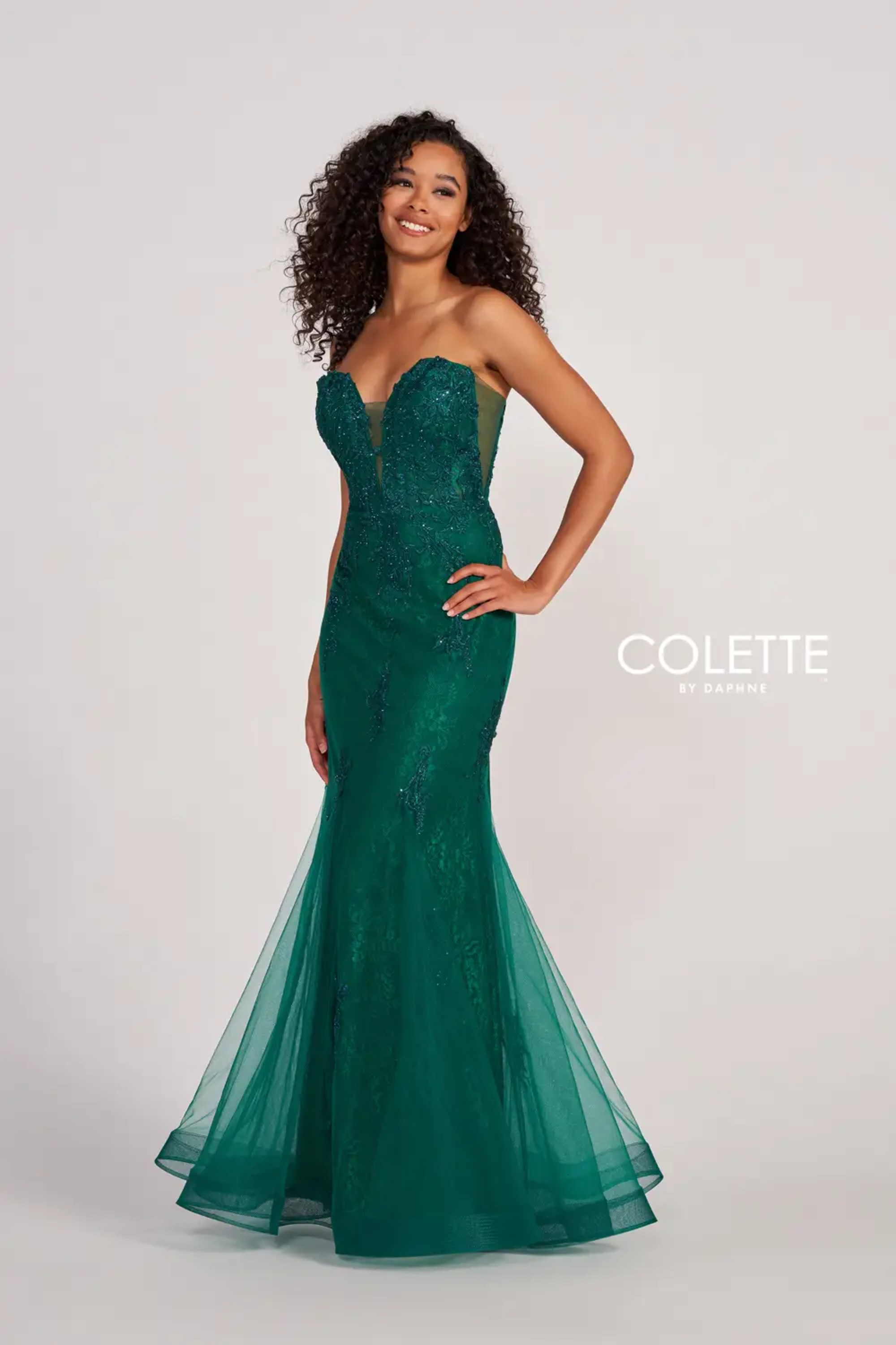 Full size Style CL2067 Colette by Daphne #$4 Emerald picture