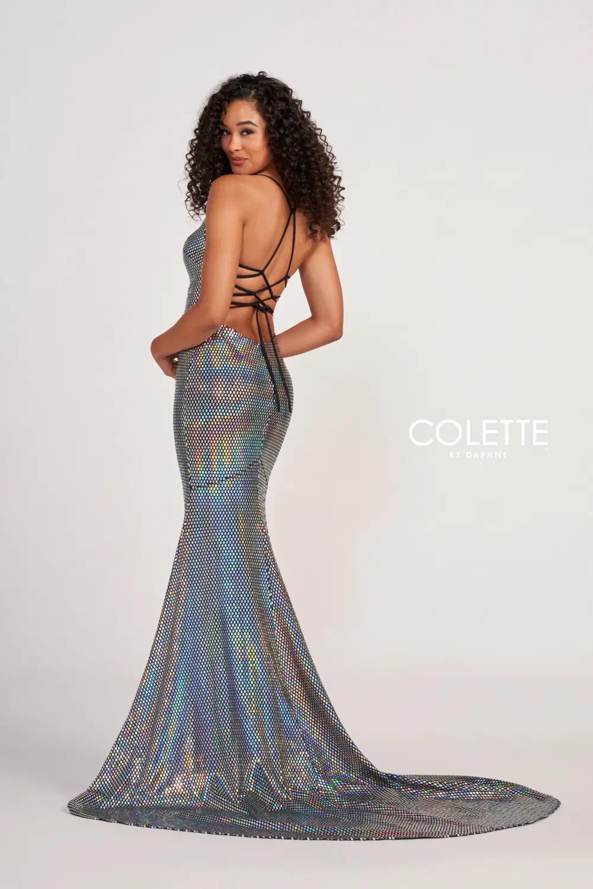 Full size Style CL2071 Colette by Daphne #$2 default Silver/Multi picture