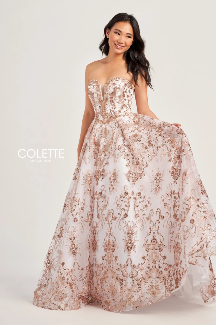 Style CL5101 Colette by Daphne #10 Gold/White picture