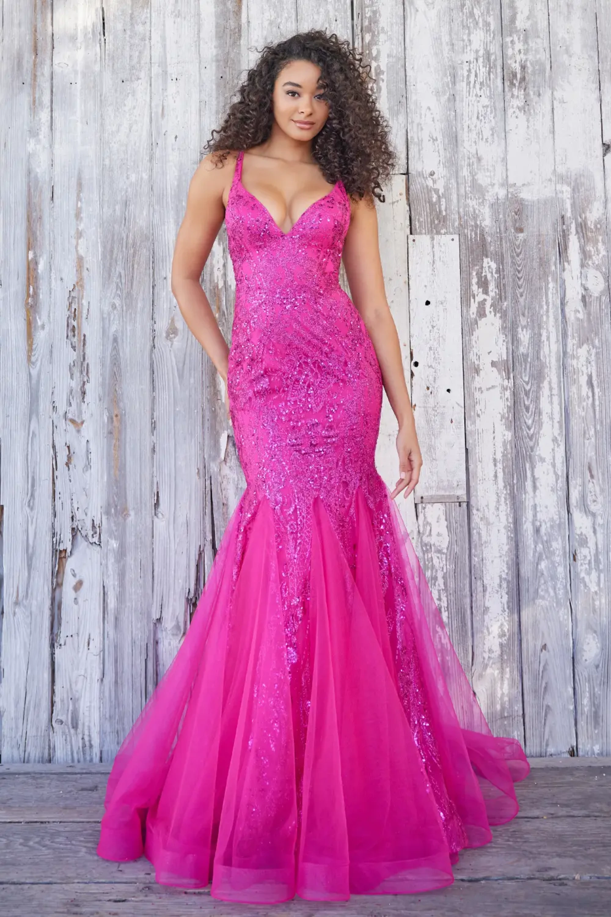 Full size Style CL5109 Colette by Daphne #5 Fuchsia picture