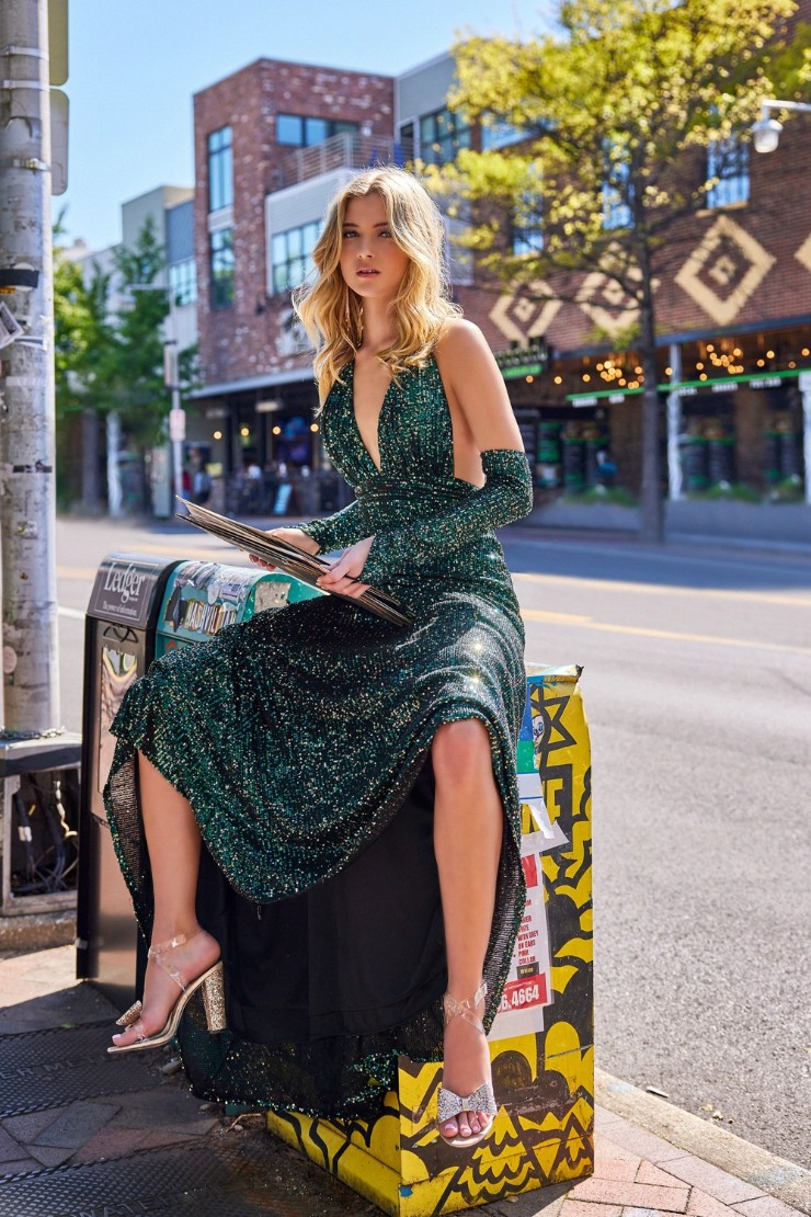 Style CL5115 Colette by Daphne #$5 Emerald/Gold picture