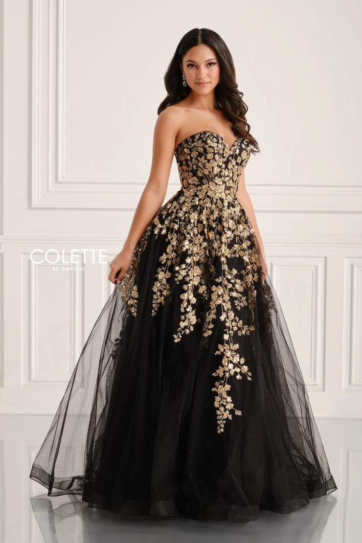 Strapless Tulle A-line Beauty w/ Semi-Sheer Bodice