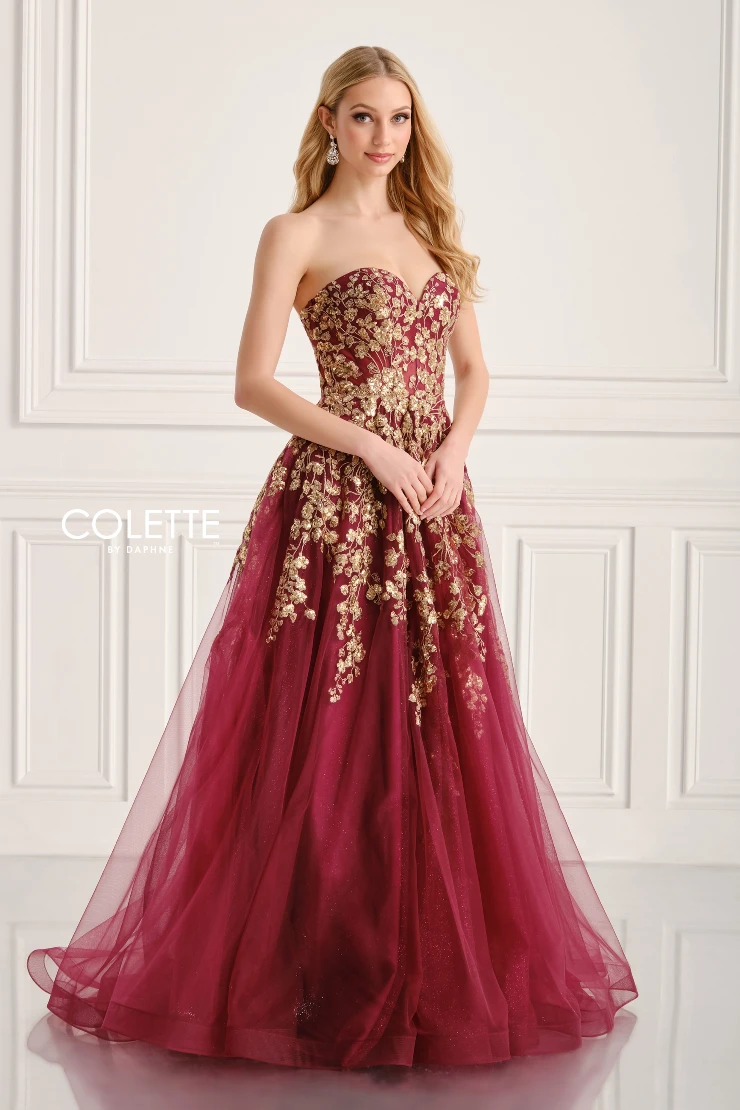 Strapless Tulle A-line Beauty w/ Semi-Sheer Bodice