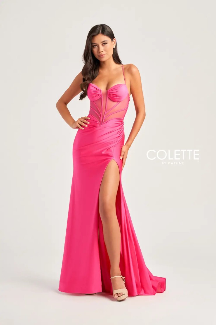 Bubblegum pink prom dress hot sale