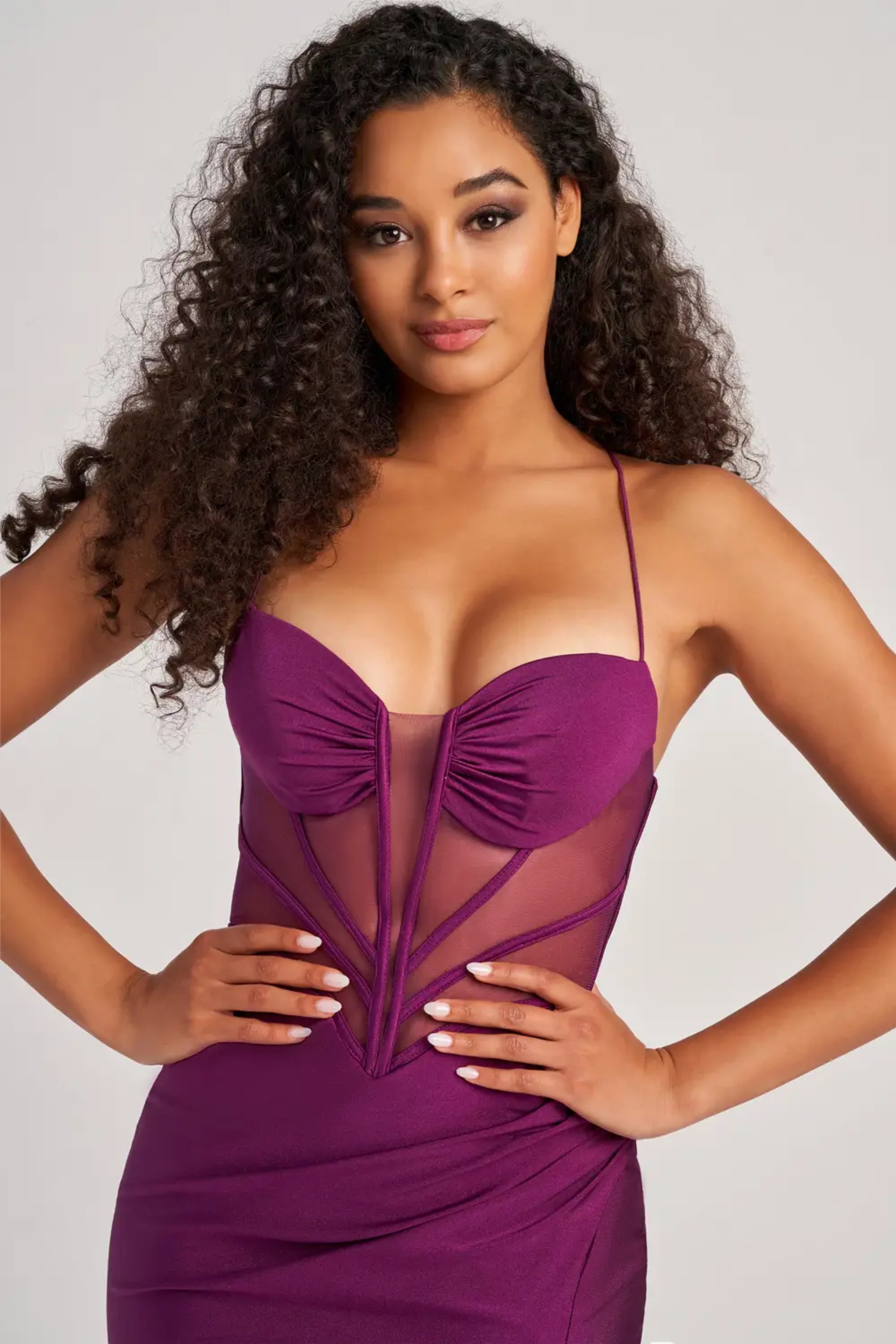 Full size Style CL5140 Colette by Daphne #15 Plum picture