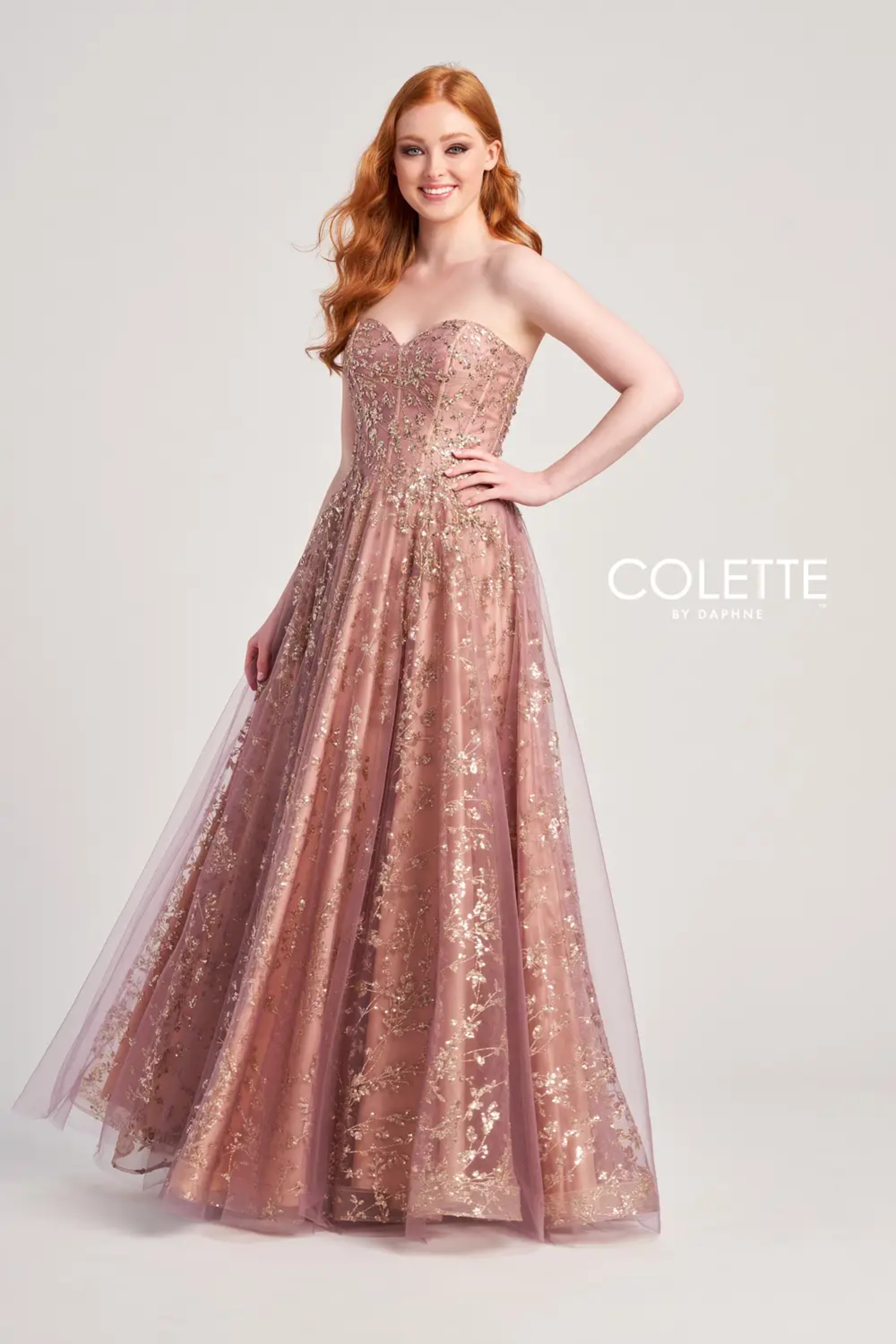 Full size Style CL5144 Colette by Daphne #$0 default Heather/Rose Gold picture
