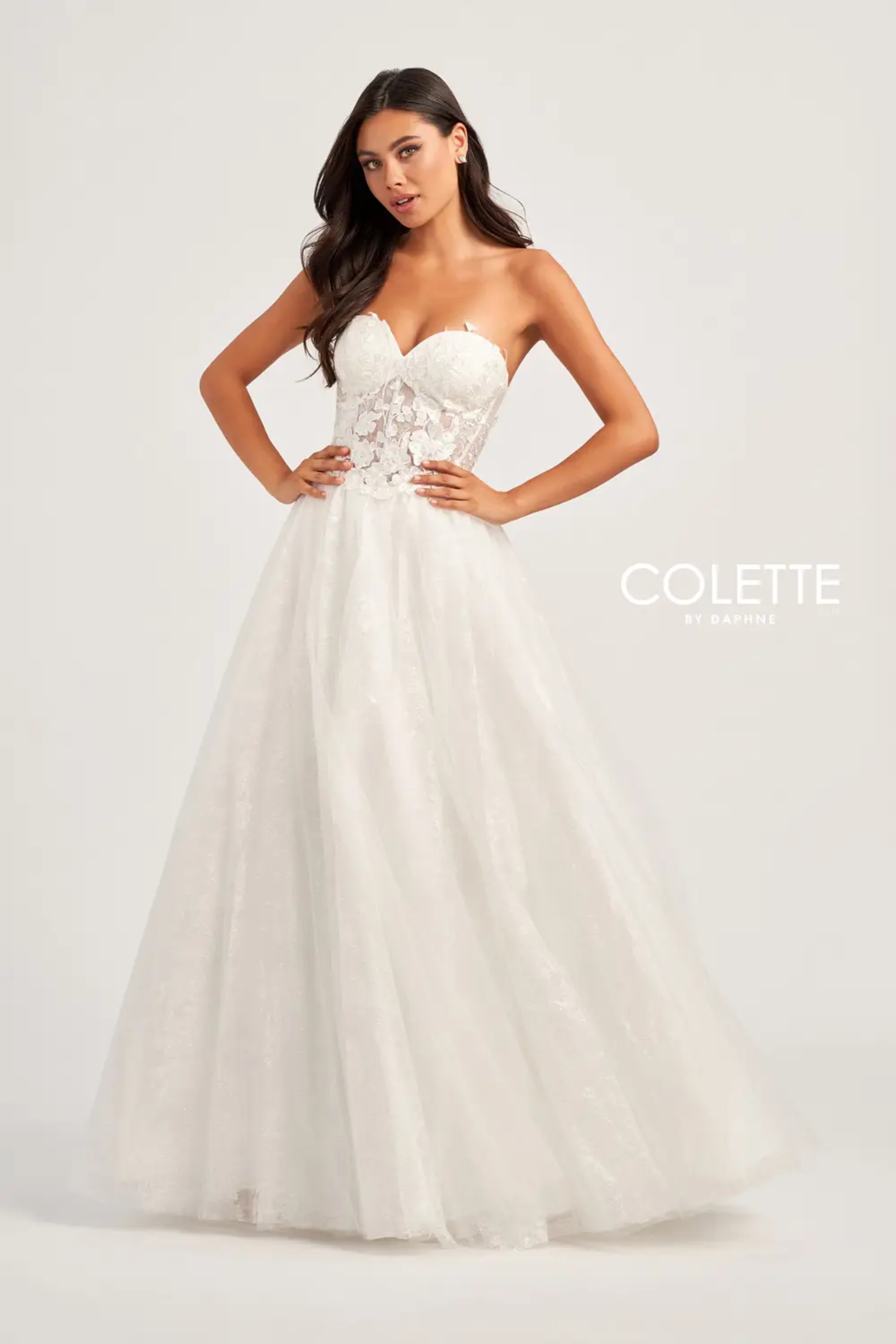 Full size Style CL5153 Colette by Daphne #$2 Diamond White picture