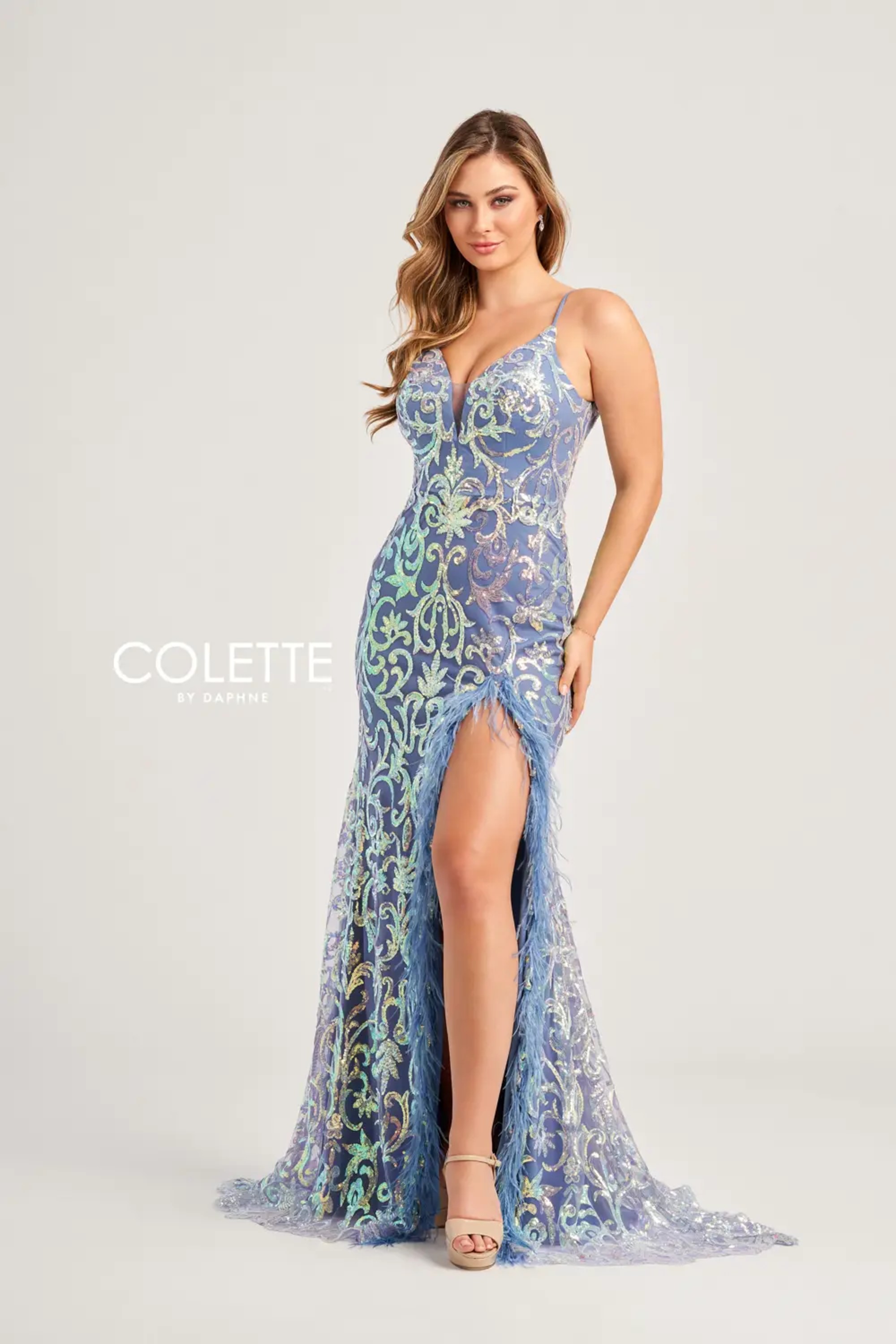 Full size Style CL5155 Colette by Daphne #$3 Steel Blue picture