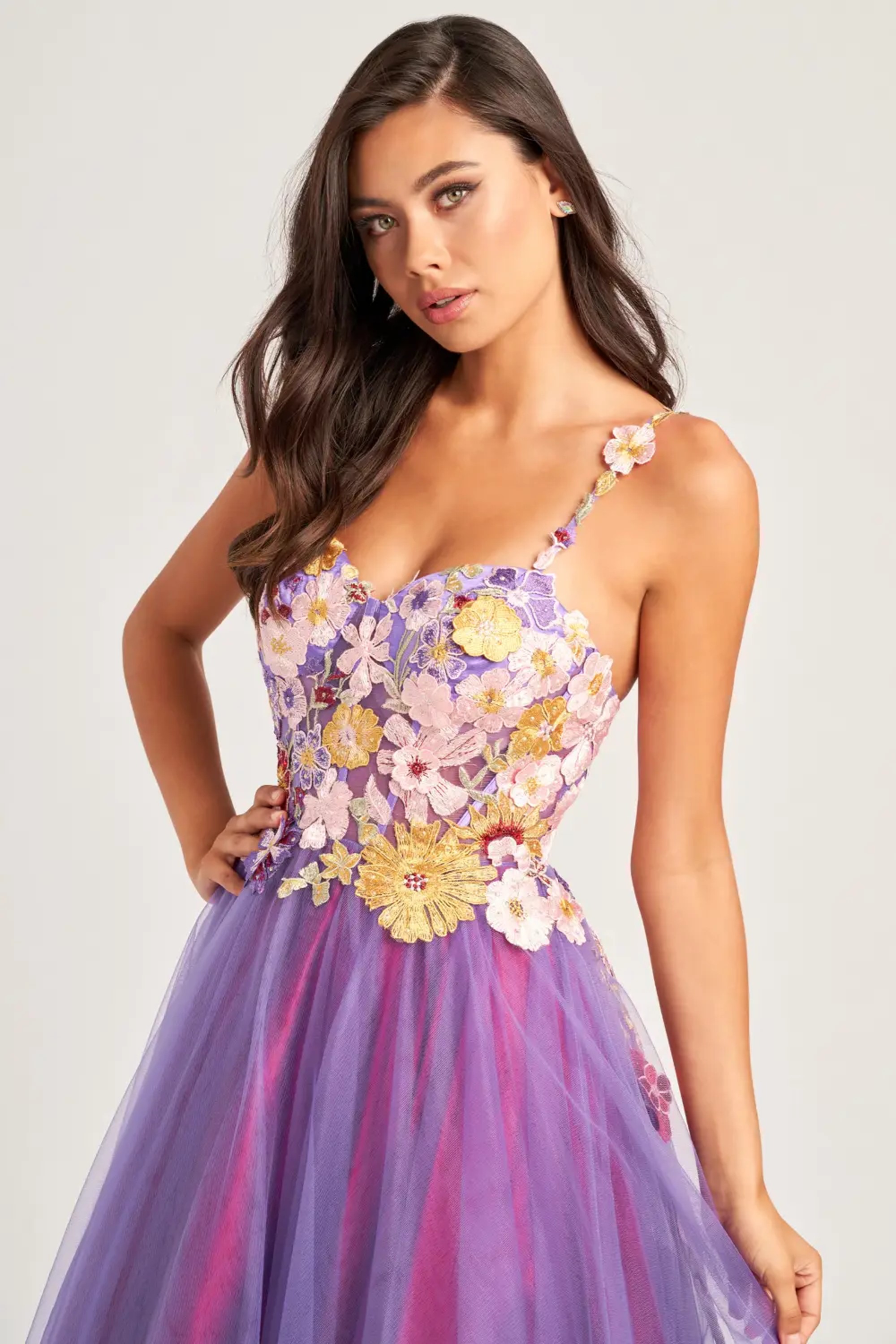 Full size Style CL5270 Colette by Daphne #$8 Purple/Multi picture
