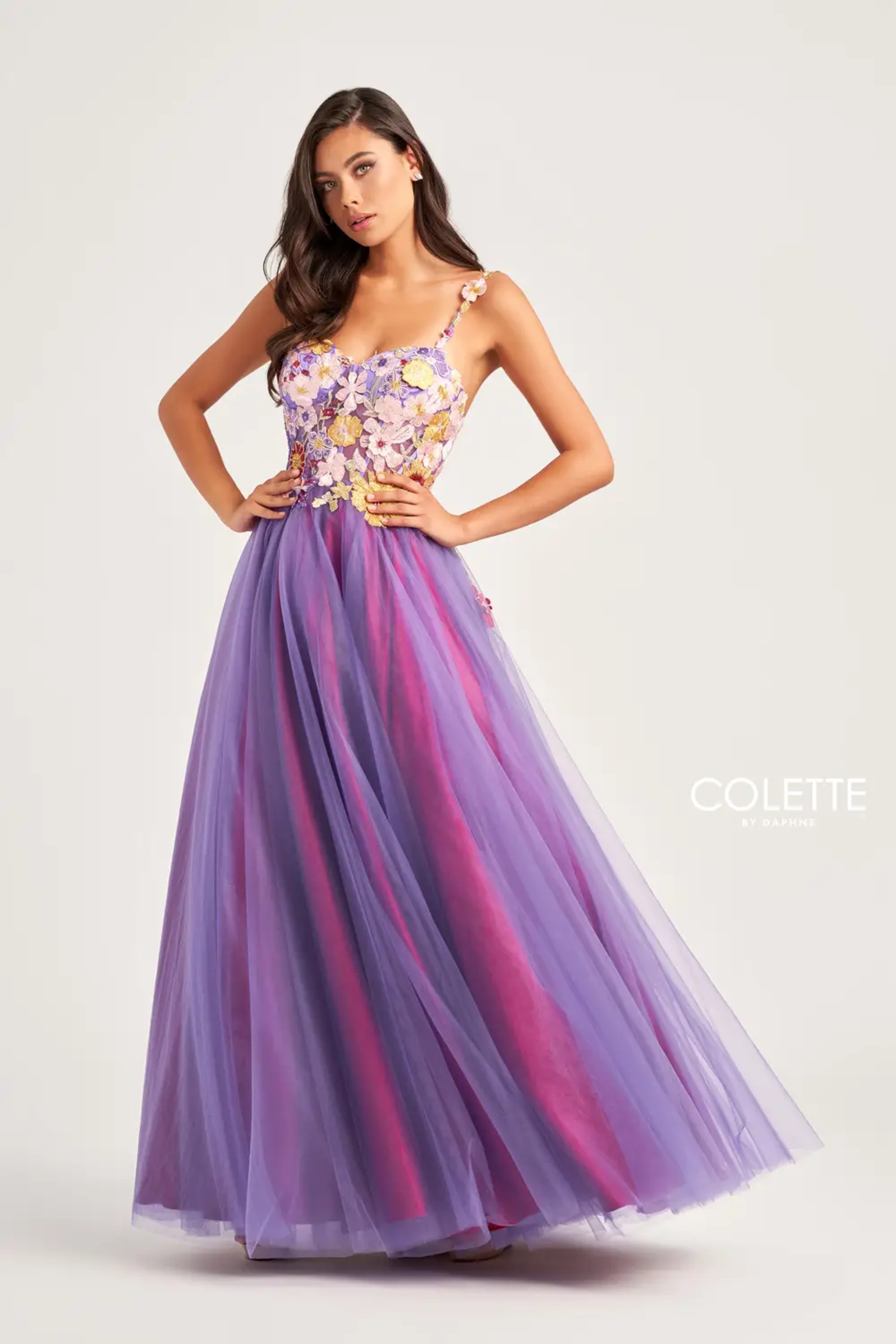 Full size Style CL5270 Colette by Daphne #$6 Purple/Multi picture