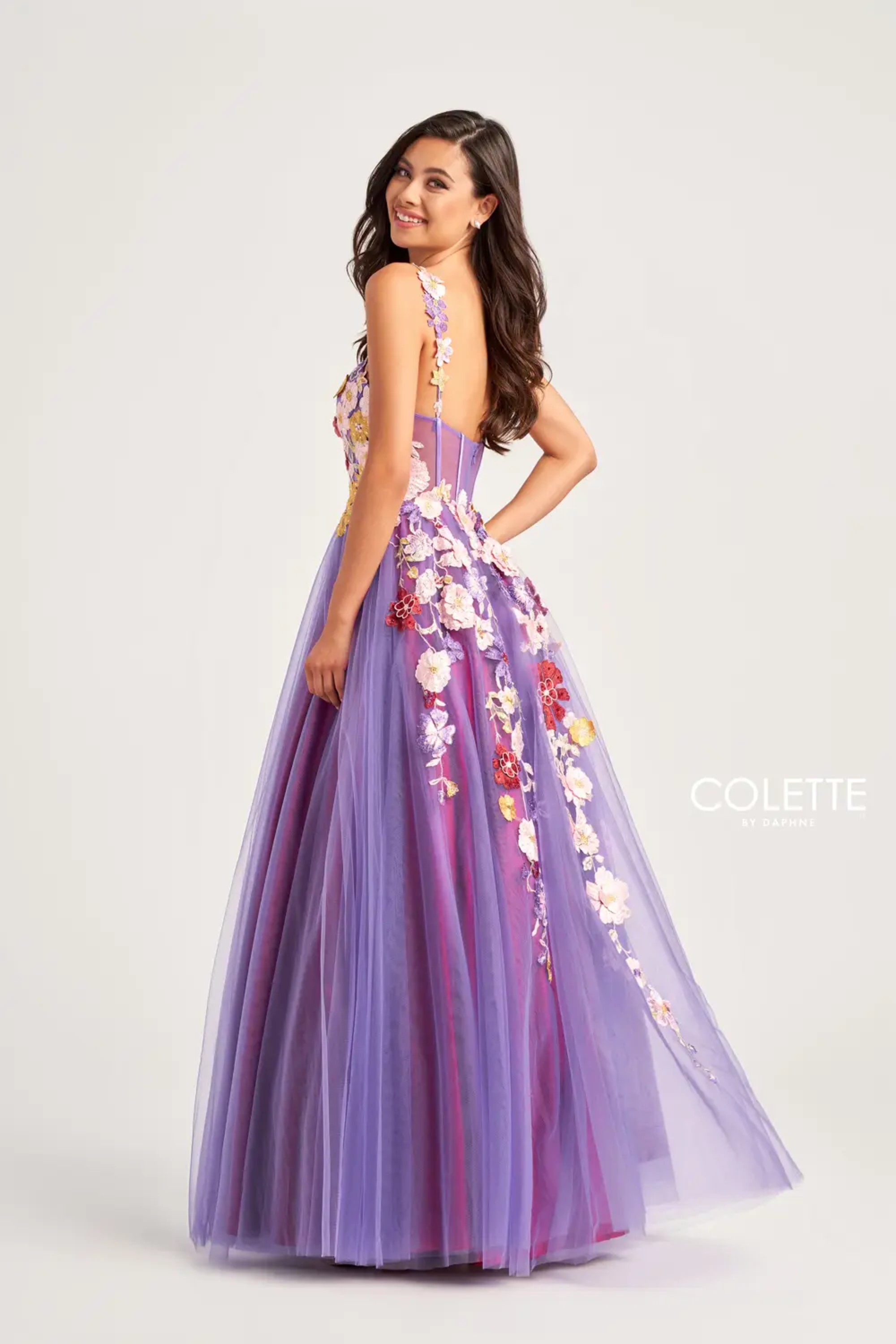 Full size Style CL5270 Colette by Daphne #$7 Purple/Multi picture