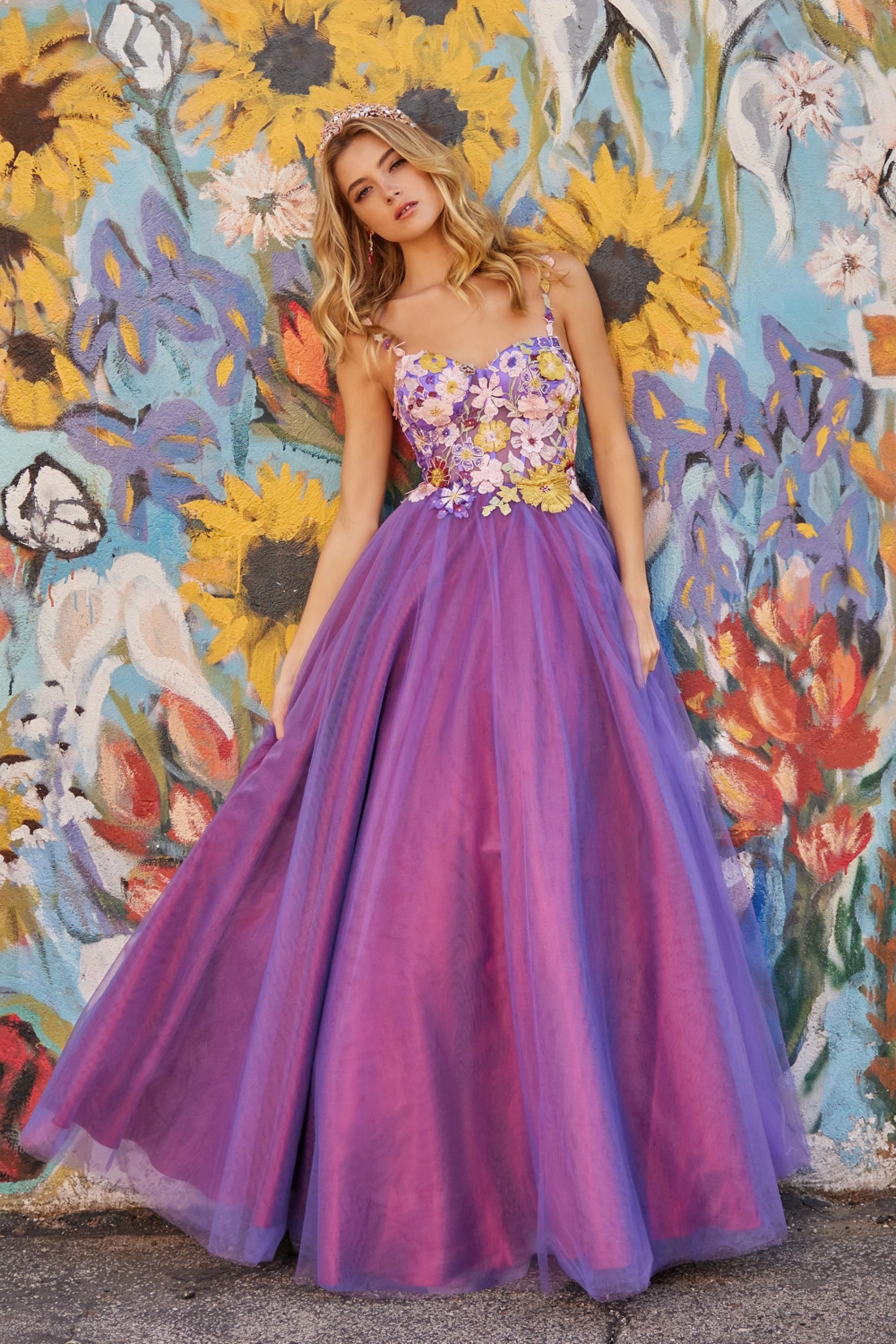 Full size Style CL5270 Colette by Daphne #$0 default Purple/Multi picture