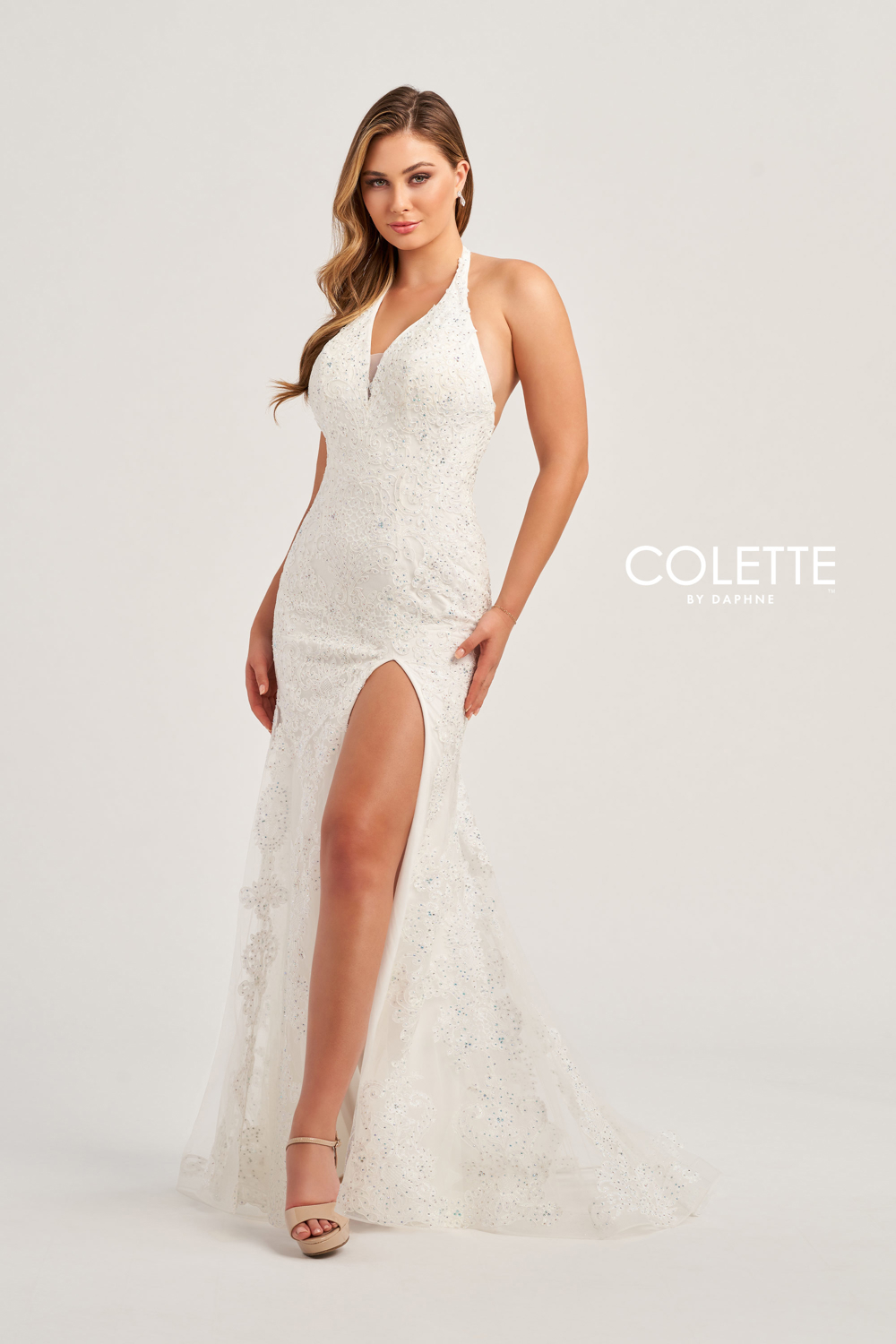 Full size Style CL5275 Colette by Daphne #$4 Diamond White picture