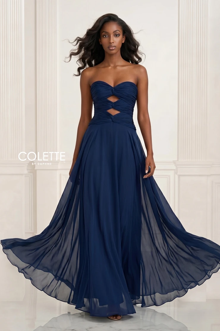 Style CL6113 Colette by Daphne #5 Navy Blue picture